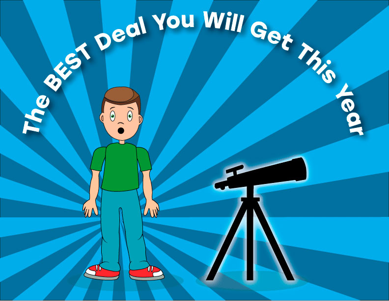 Best Deal You Will Get All Year - Beginner Refractor Telescope